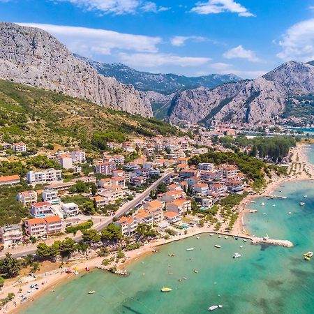 Villa Oslo - Luxury Place With Sea Views & Heated Pool, 300M Far From Sandy Beach Omis Exterior photo